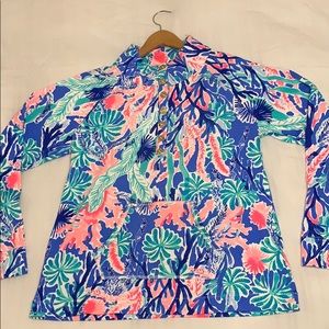 Lilly Pulitzer Sun shirt UPF 50+
